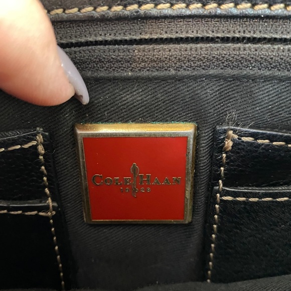 Cole haan black leather purse 1928 collection 🌺 - Picture 12 of 13